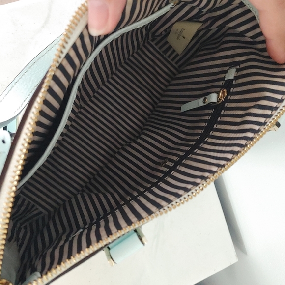 KATE SPADE Cameron Street Small Lucie Leather Shoulder Bag island waters - Picture 12 of 16